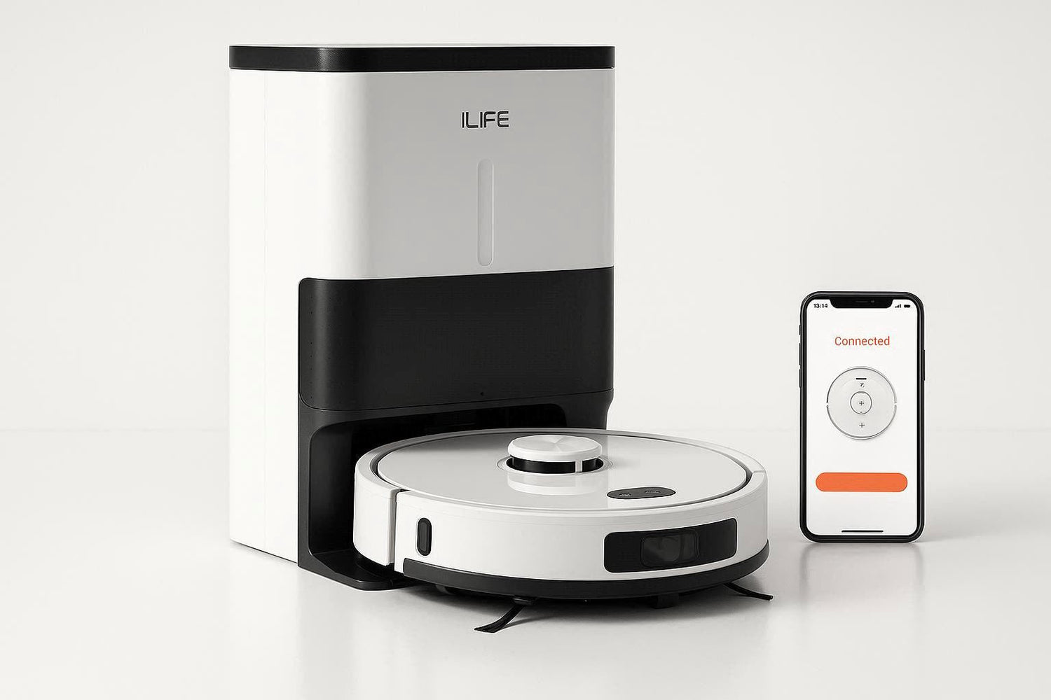 ILIFE T60s — Robot aspirateur station autonome — NEXABOT