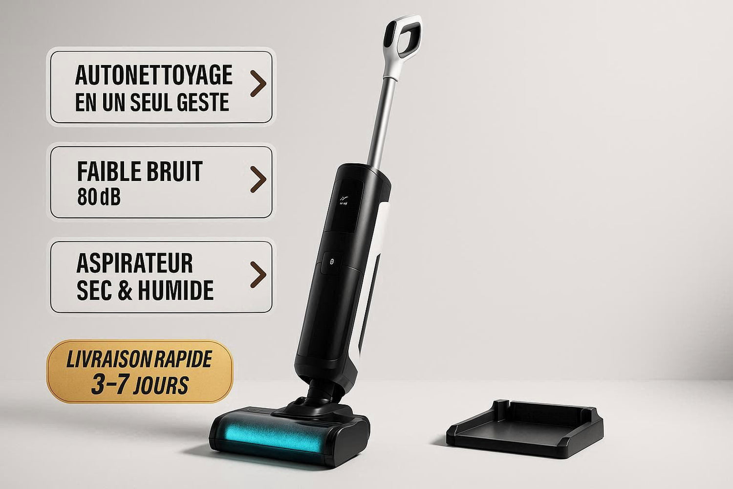 Redkey W12 SE — Serpillière intelligente sans fil — NEXABOT