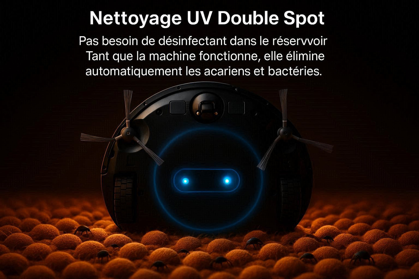 Robot K30 — Dual Laser + UV, Station Auto-Vidage