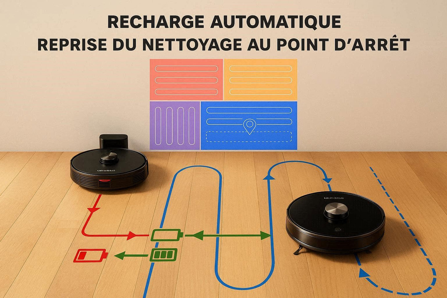 Liectroux X6 PRO — Aspirateur-Laveur LiDAR 6 500 Pa