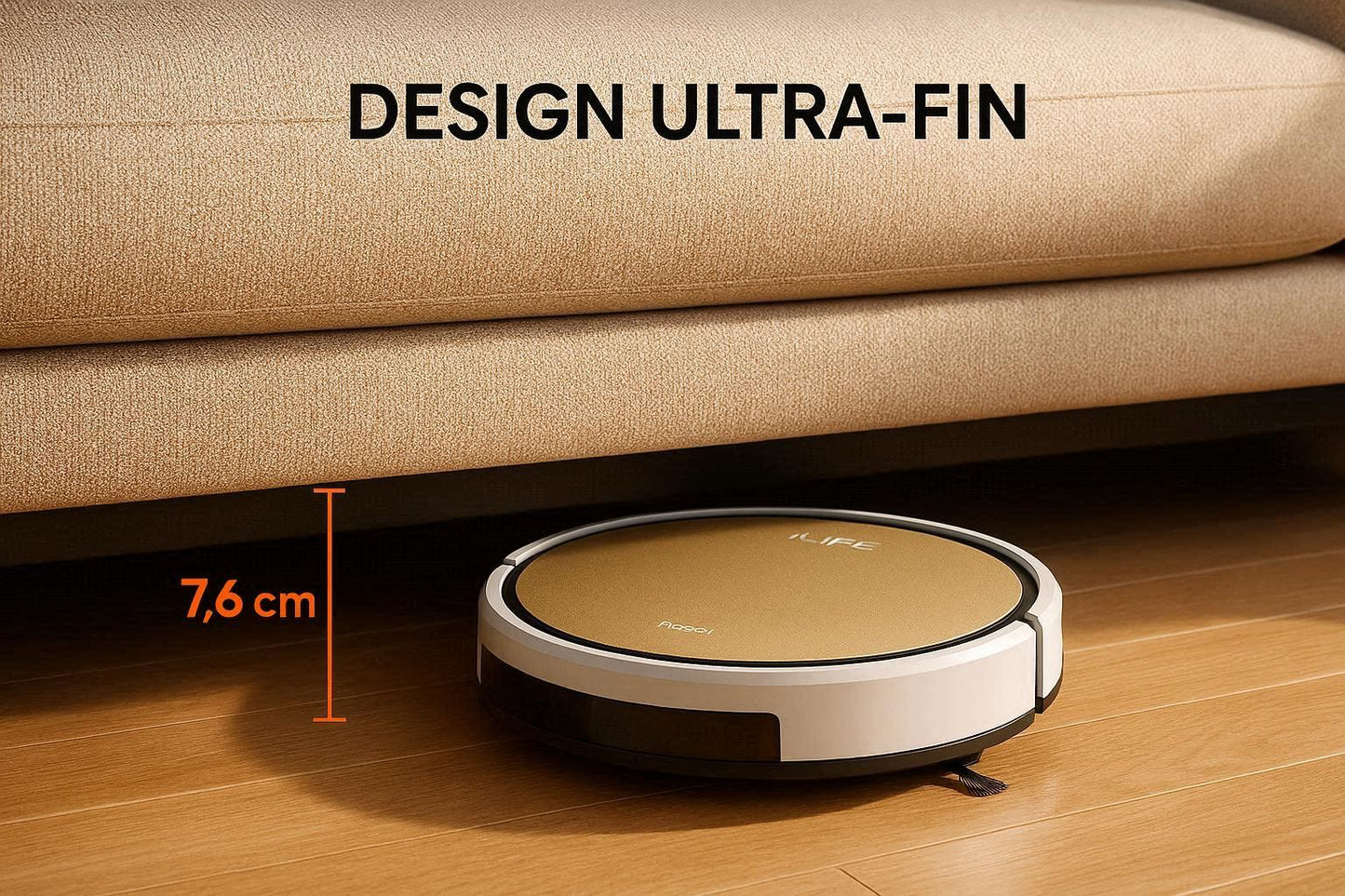 ILIFE V5s Ultra — Aspirateur-Laveur 4 000 Pa