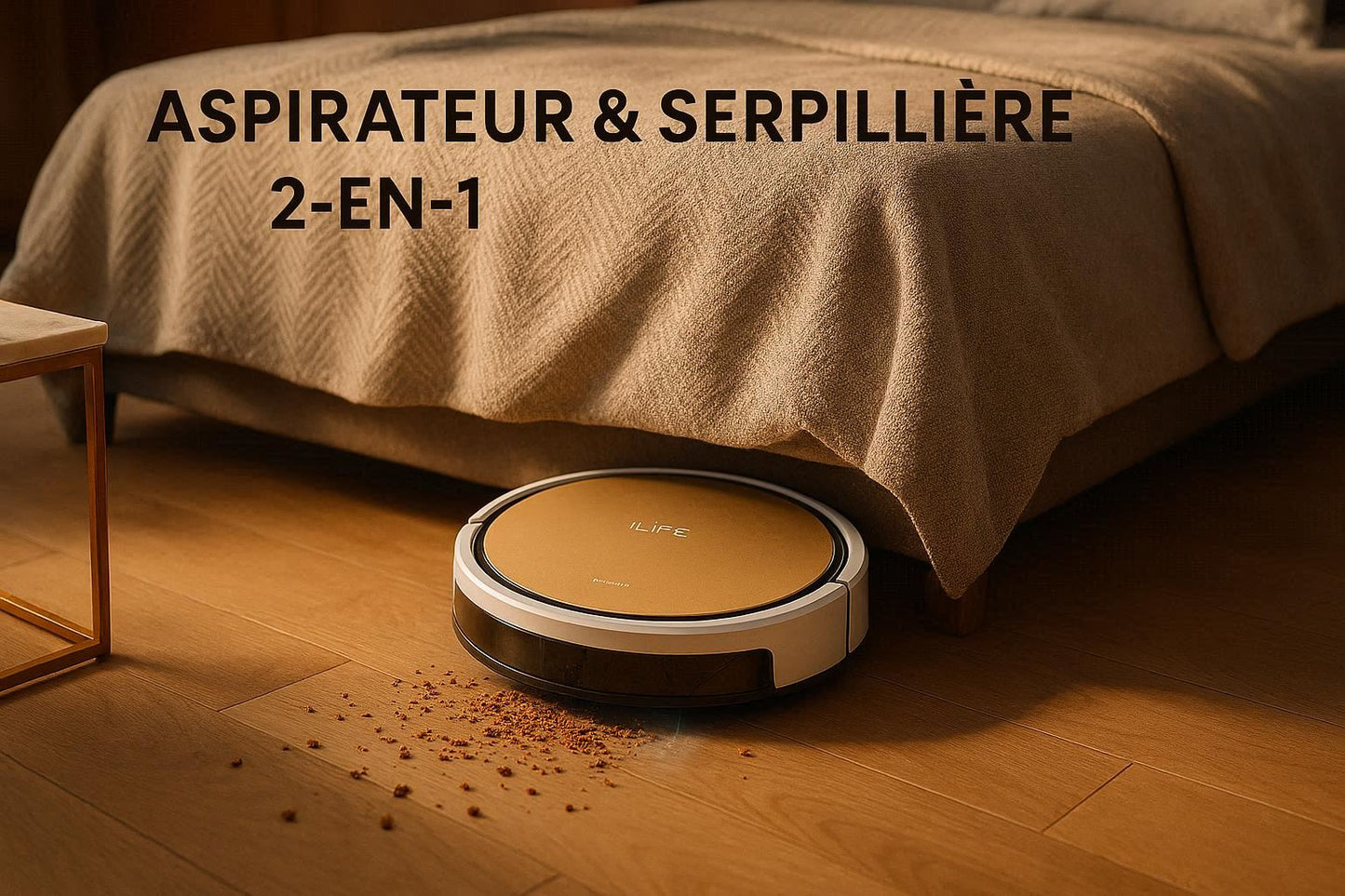 ILIFE V5s Ultra — Aspirateur-Laveur 4 000 Pa