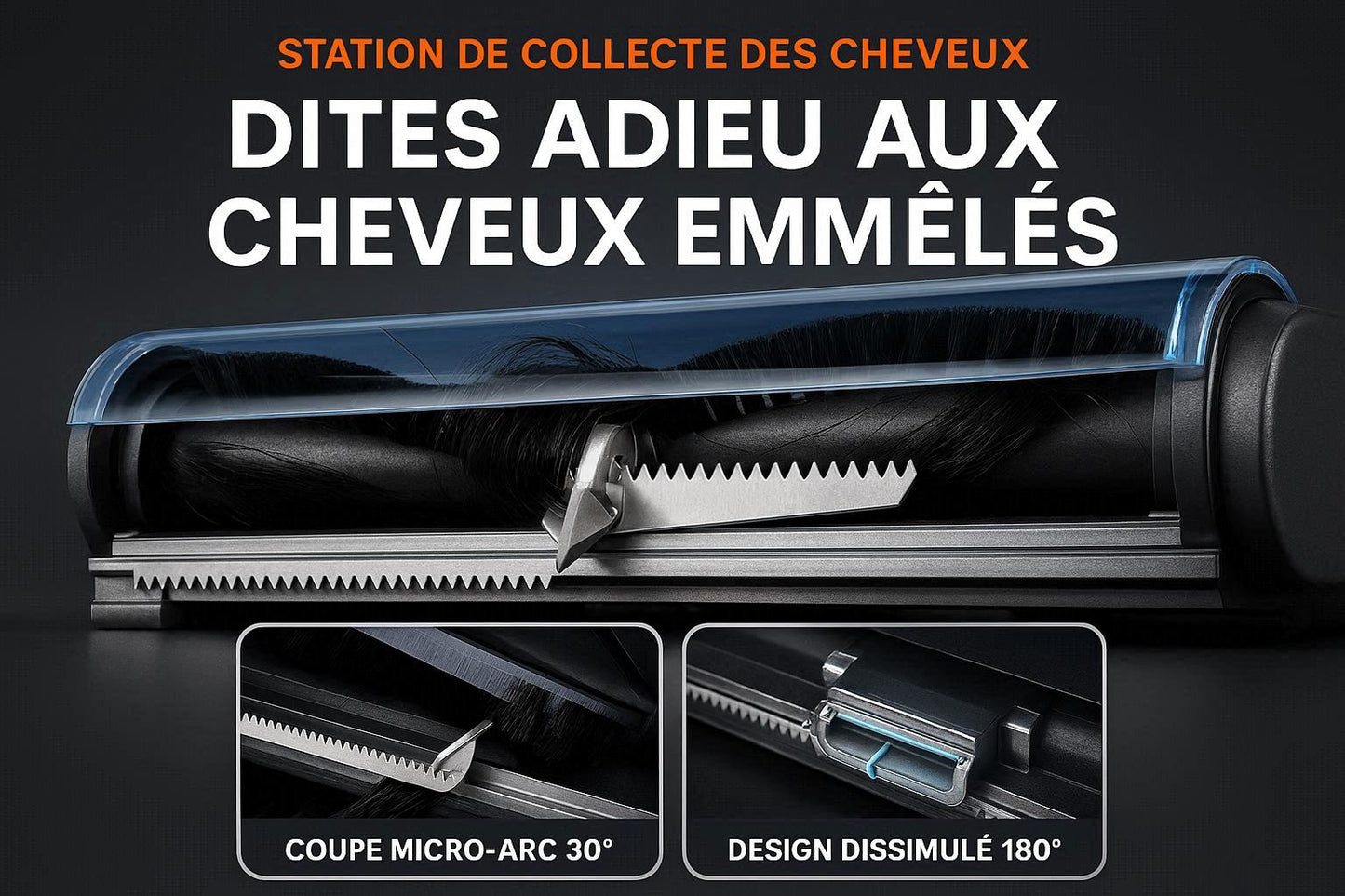 ILIFE T60s — Station Autonome Complète | Séchage Air Chaud, Auto-Lavage, Navigation LiDAR