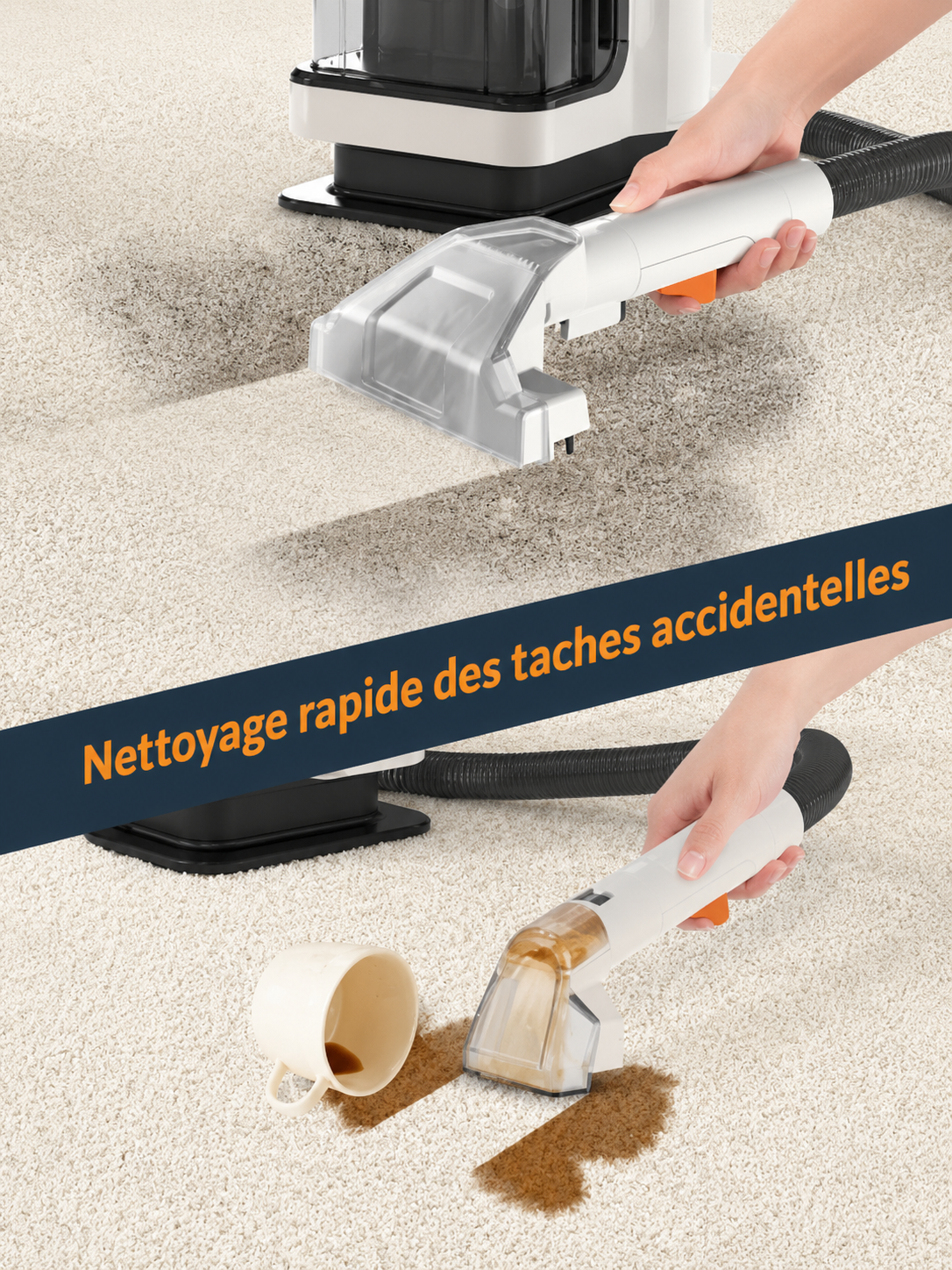 OMESER 750W — Nettoyeur Portatif 15 kPa, Spray