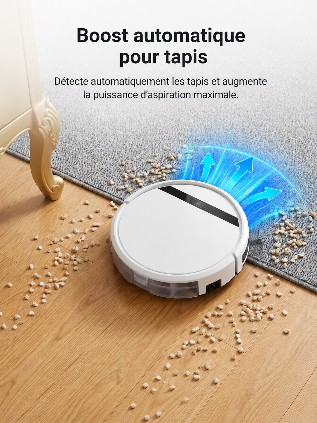 ILIFE V20 — Aspirateur LiDAR 5 000 Pa, WiFi
