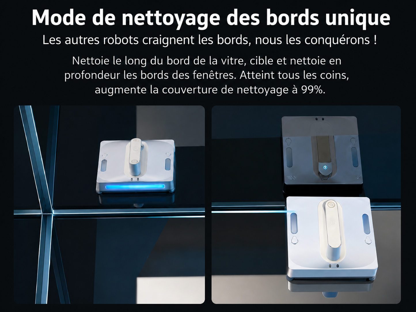 ABIR WD9 — Lave-Vitres 9 000 Pa, Anti-Chute Laser