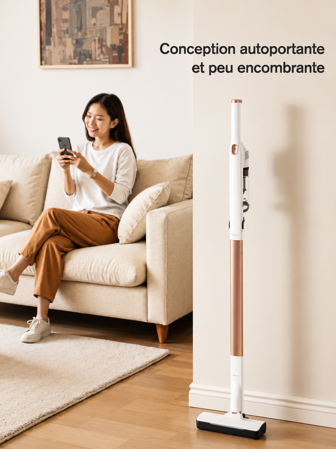 Lubluelu P1 — Nettoyeur de Sol Sans Fil USB-C