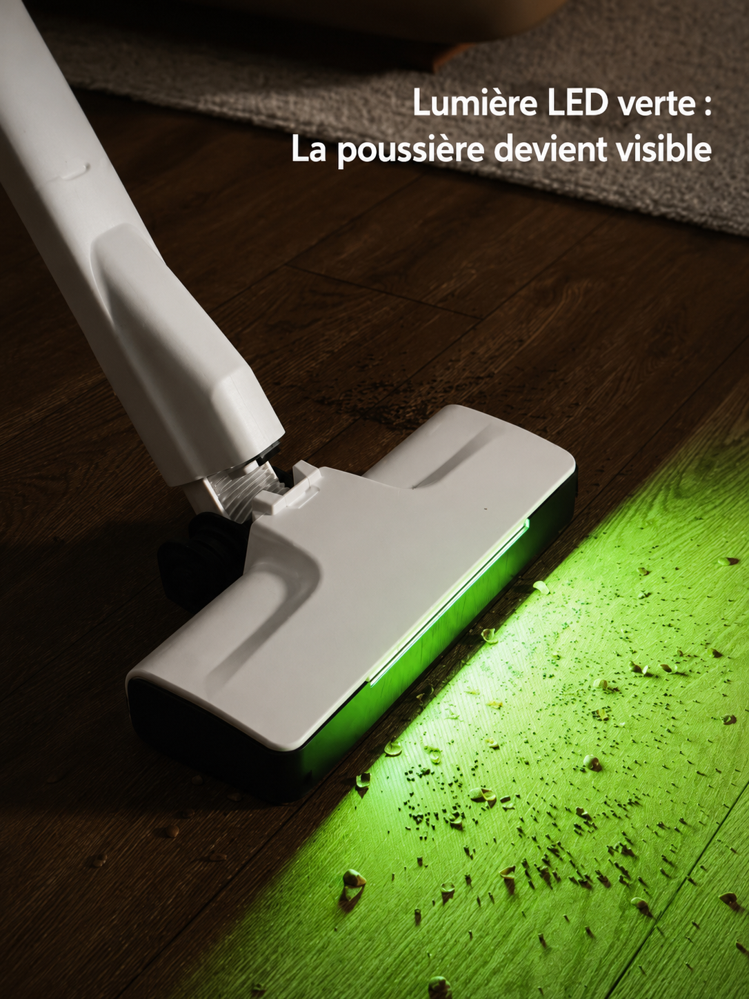 Lubluelu P1 — Nettoyeur de Sol Sans Fil USB-C