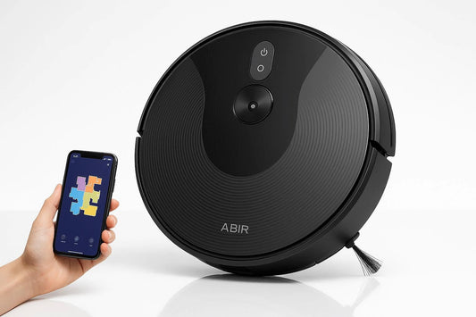 ABIR X6 PRO — Aspirateur 6 000 Pa, Smart Eye