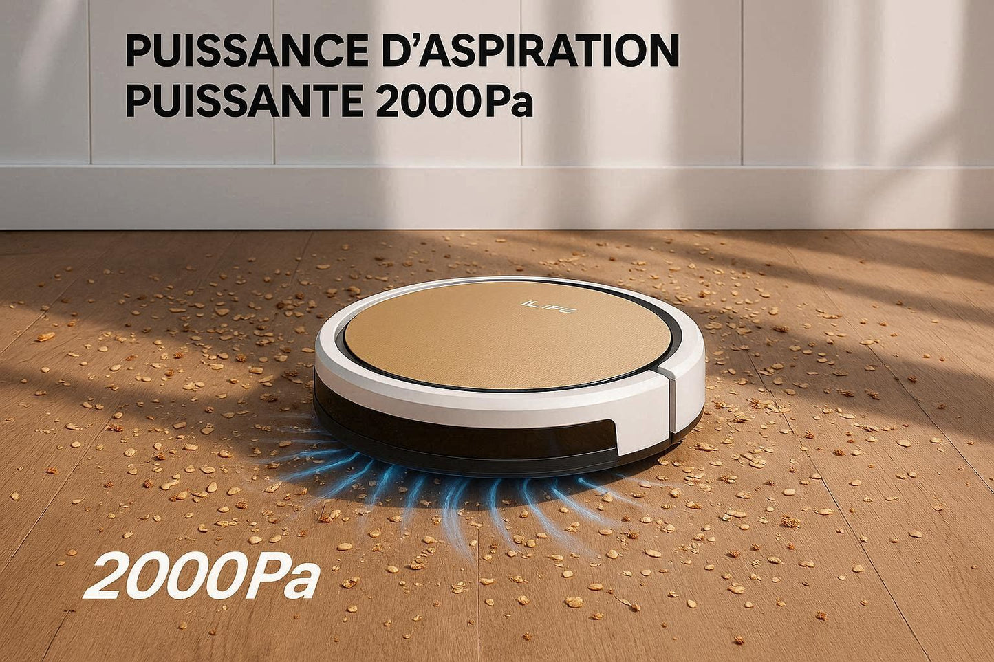ILIFE V5s Ultra — Aspirateur-Laveur 4 000 Pa
