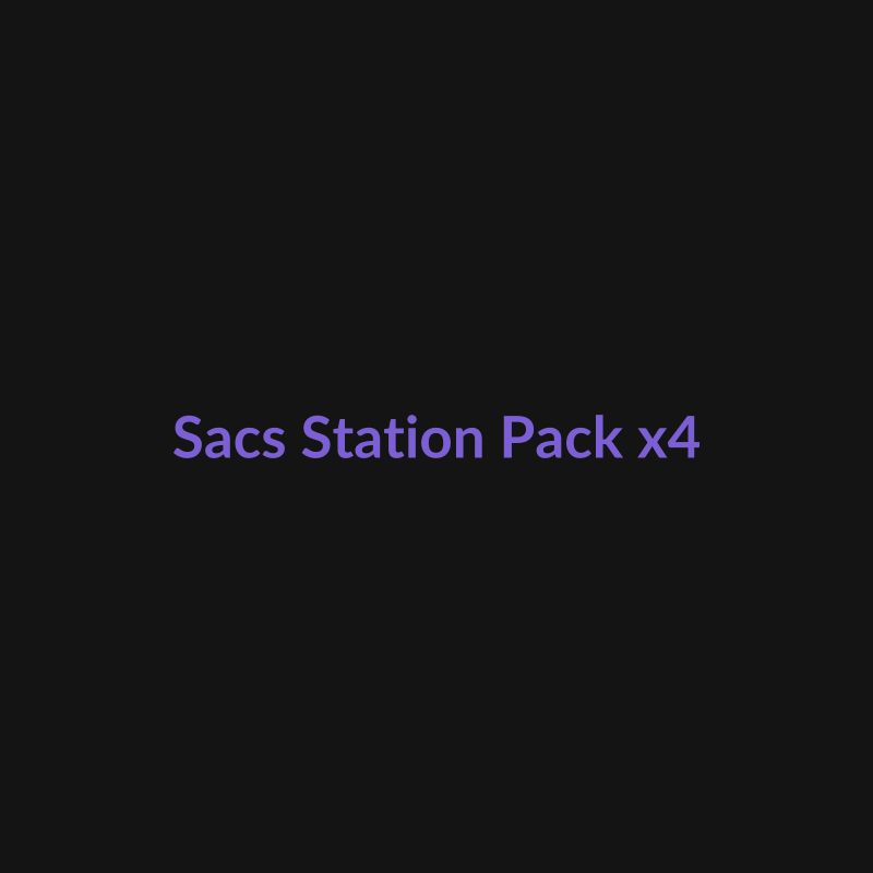Sacs Station Auto-Vidage Pack x4 - NEXABOT Accessoires