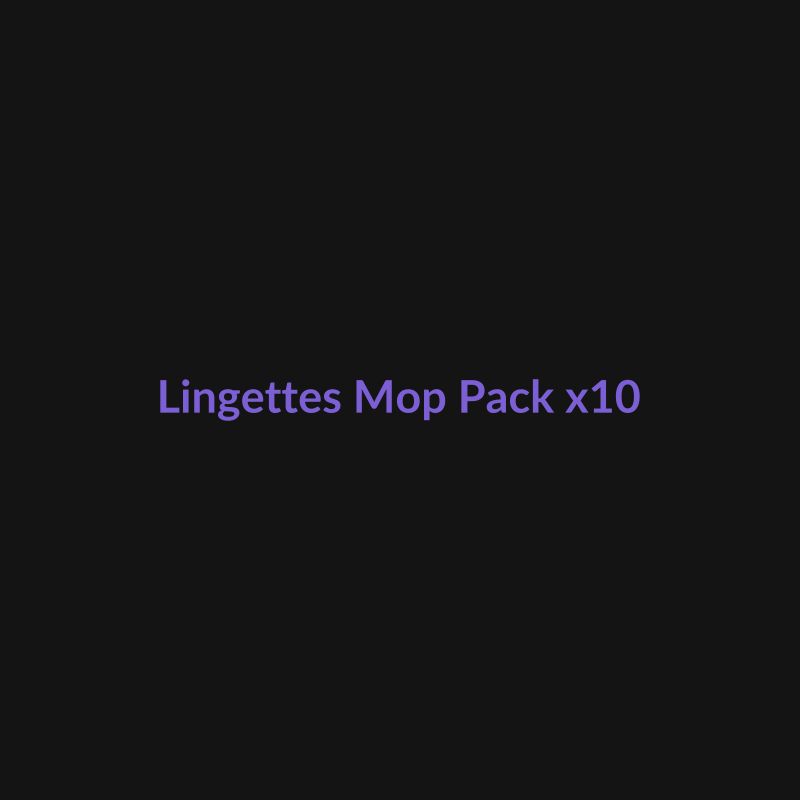 Lingettes Serpillière Pack x10 - NEXABOT Accessoires